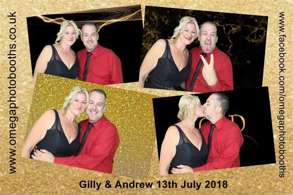 Gilly & Andrew's Wedding | View more photos from the event at gallery.omegaphotobooths.co.uk/u/Omega-Photobooths/Gilly-Andrews-Wedding